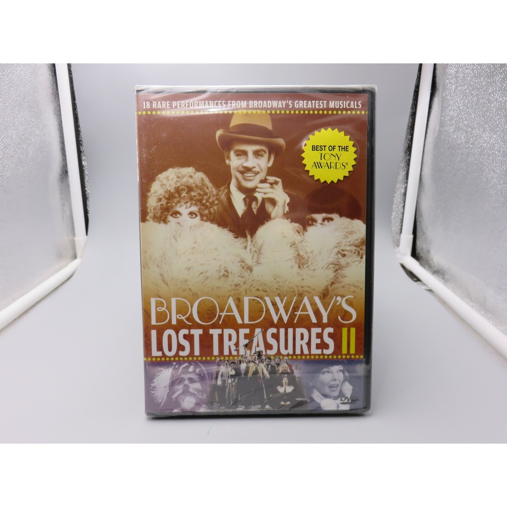 Broadways Lost Treasures II DVD 18 Rare Performances Tony Awards PBS New Sealed